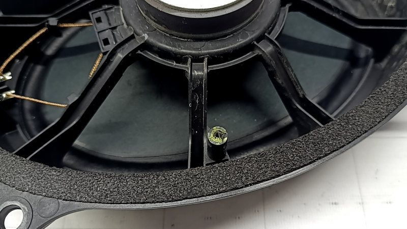 Front right door speaker Infiniti QX50 19-25, broken guide, dented