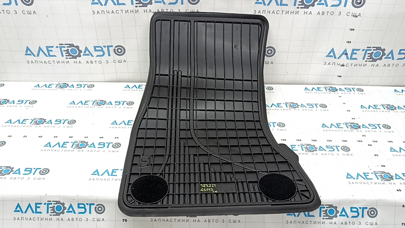 Rubber interior mat front right BMW 5 G30 17-23 black