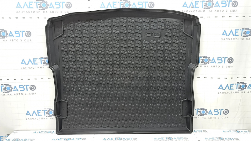Trunk mat rubber Audi Q5 80A 18-25 black, scratches