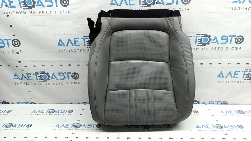 Driver's seat cushion upholstery for Honda Accord 18-22, light gray leather, heated, ventilated, perforated