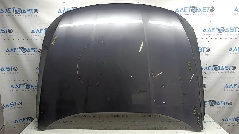 Bare hood Honda Accord 18-22 aluminum, graphite NH797M, scratches