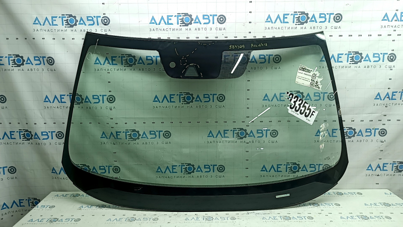 Honda Accord 18-22 windshield with camera, rain sensor and projection, air along the edge