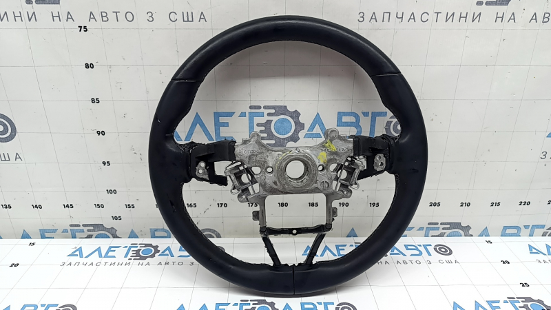 Naked steering wheel Honda Accord 18-22 black leather, scratches