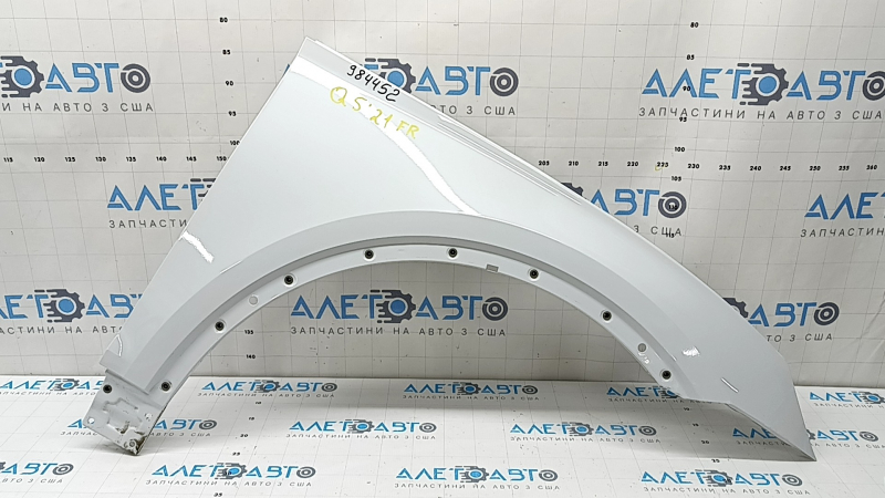 Front right wing Audi Q5 80A 18-25 white LS9R