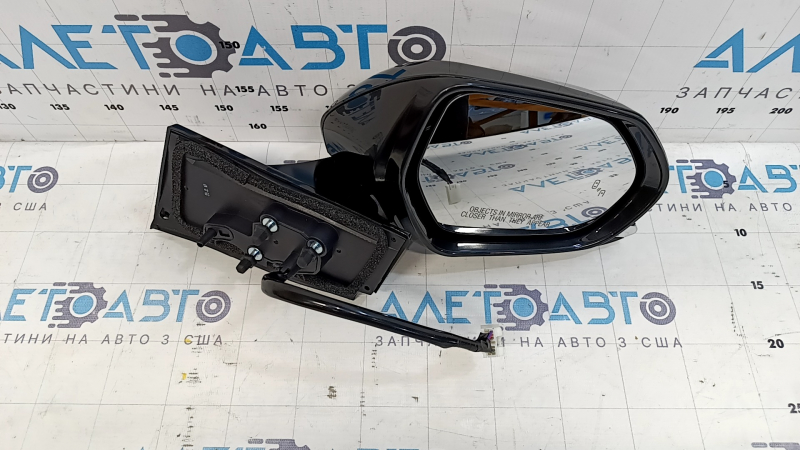 Right side mirror assembly Toyota Prius 50 Prime 17-20 6 pins, BSM, heated, convex
