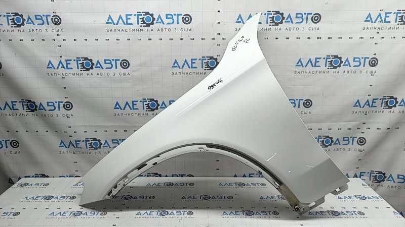 Front left wing Mercedes GLC 16-20 aluminum, white 149