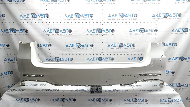Rear bumper bare Mercedes GLC 300 20-22 AMG pkg, white, scratches