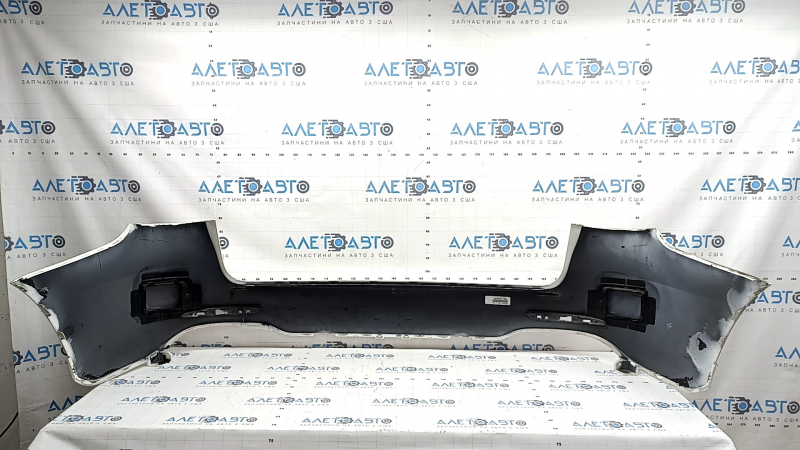 Rear bumper bare Mercedes GLC 300 20-22 AMG pkg, white, scratches