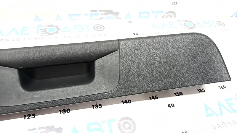 Lower trim of the trunk door of Mercedes GLC 16-22, black, with a lamp and a plug, scratches