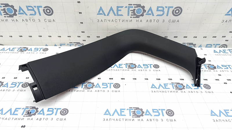 Left trunk door trim for Mercedes GLC 16-22, black, scratches, broken fasteners