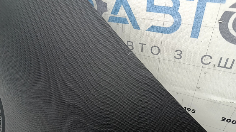 The rear pillar trim behind the right window of the Mercedes GLC 16-22 is black, scratches