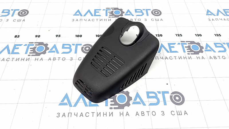 Interior mirror cover for Mercedes GLC 16-22 without camera, black, 2 parts, broken fasteners
