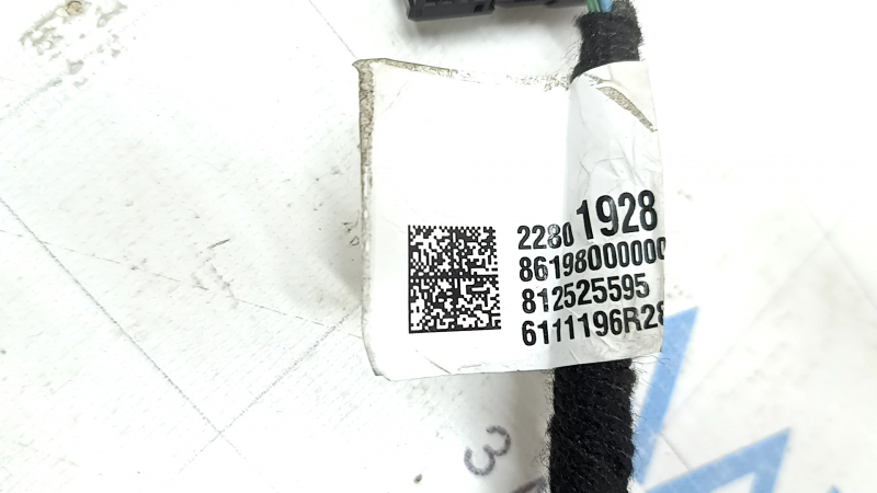 Chevrolet Volt 11-15 high voltage battery wiring