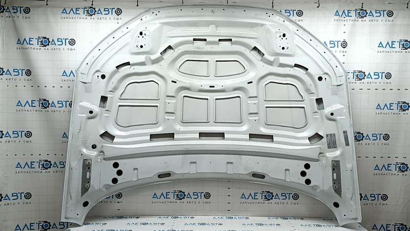 Bare hood Audi Q5 80A 18-25 aluminum, white LS9R