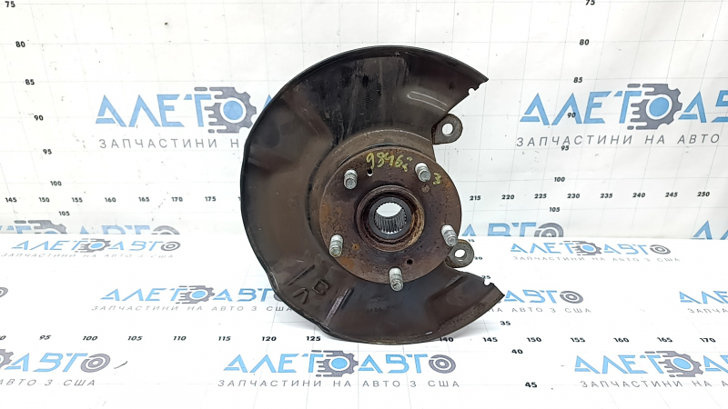 Front right axle shaft with hub Honda Accord 18-22 with casing, rusty