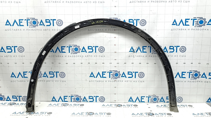 Rear right wing arch trim Audi Q5 80A 18-25 white, scratches, broken mount, broken guide