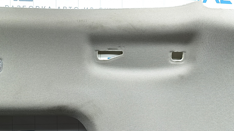 Headlining for Nissan Ariya 23-26 with panoramic windows, gray, dry-cleanable, creases