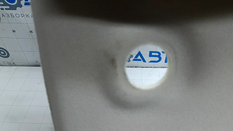 Headlining for Nissan Ariya 23-26 with panoramic windows, gray, dry-cleanable, creases