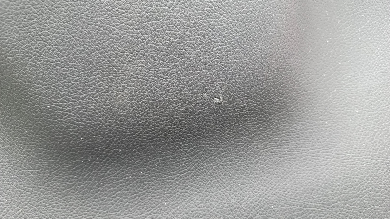 Driver's seat cover rear Mercedes GLC 16-20 black, scratches, nicks
