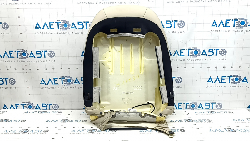 The back of the passenger seat Audi Q5 80A 21-25 leather, beige, with heating