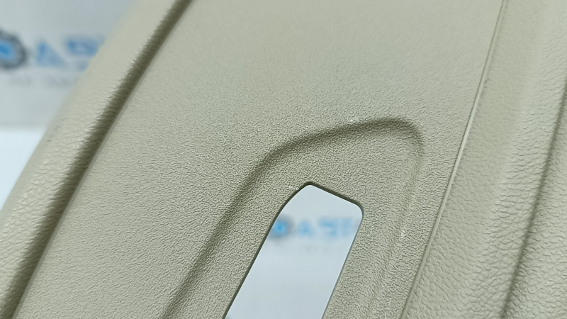 Right side passenger seat trim for Audi Q5 80A 18-25, beige, scratches, crack in mount, needs cleaning
