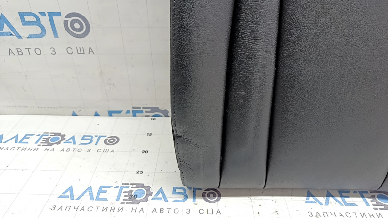 Backrest of the rear row of seats (2nd row) left Audi Q3 8U 15-18 black leather, dents