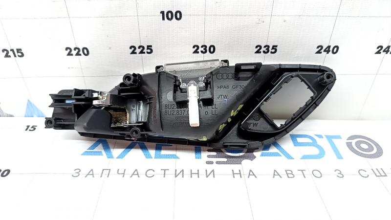 Inner front right door handle Audi Q3 8U 15-18 chrome, with backlight