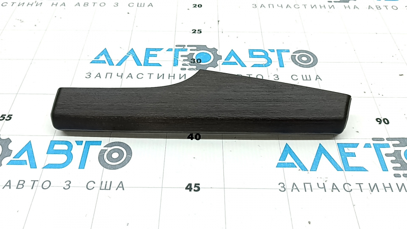 Left front panel insert for Audi Q5 80A 18-25, dark brown wood