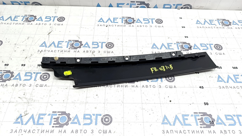 Door trim side front right Audi Q3 8U 15-18 black gloss