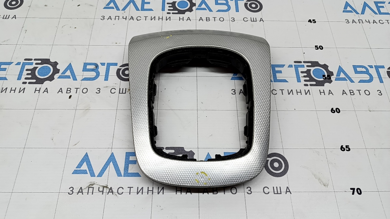 Audi Q3 8U 15-18 center console trim, aluminum, scratches, dents