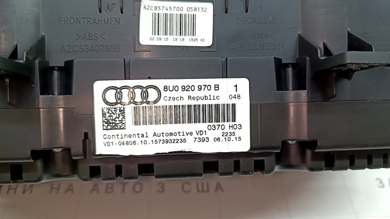 Instrument cluster Audi Q3 8U 16 141k