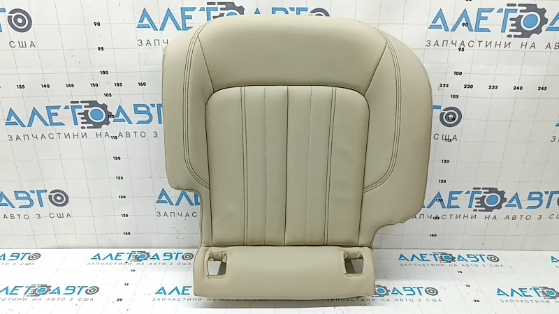 Rear seat cushion upholstery, 2nd row, right, Audi Q5 80A 21-24, beige leather, Standard, for cleaning