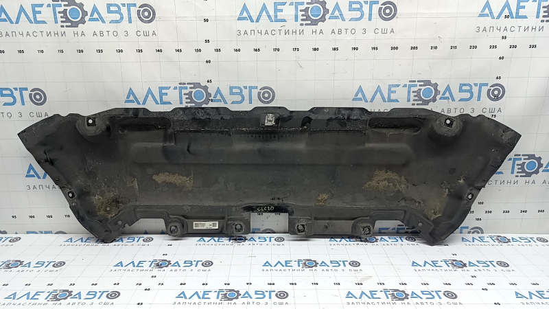 Front bumper protection Mercedes GLC 300/350e/43 16-22