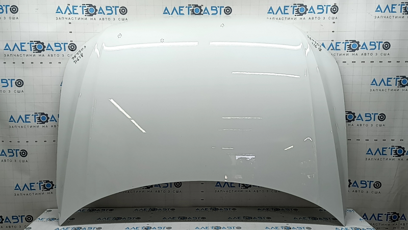 Bare hood VW Tiguan 18-24 steel white LC9A, corrosion, bumps