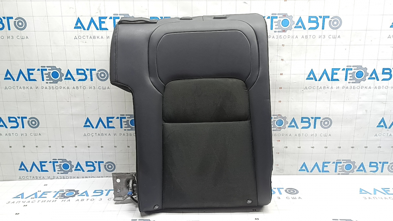 Right rear seat backrest Nissan Ariya 23-26, black leatherette, heated, scratches