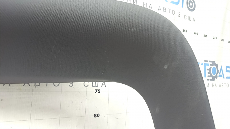 Upper trim of the trunk door Mercedes W167 GLE 350 450 20-26 is dark gray, worn, the guides are broken