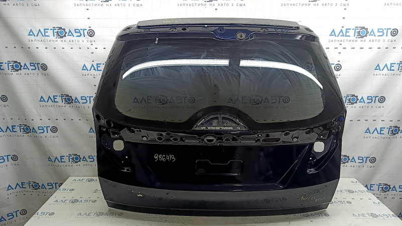The trunk door is bare with glass Hyundai Tucson 22-26 Korea electric, tinted, blue PS8