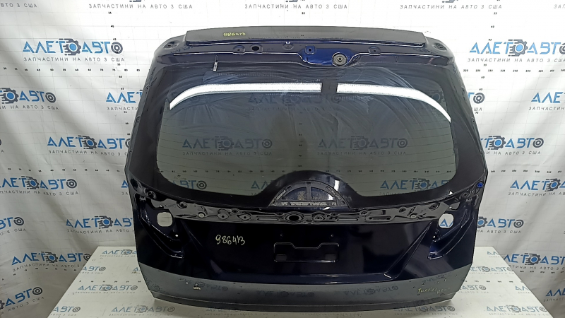 The trunk door is bare with glass Hyundai Tucson 22-26 Korea electric, tinted, blue PS8