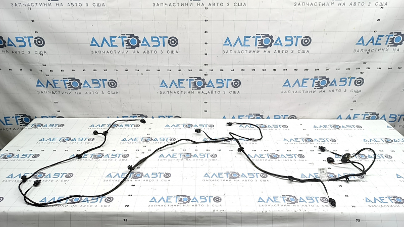 Wiring for the rear bumper of a Mercedes W167 GLE 350 450 20-23 for 6 parking sensors and a foot opening sensor