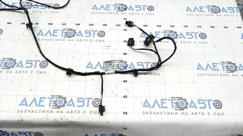Wiring for the rear bumper of a Mercedes W167 GLE 350 450 20-23 for 6 parking sensors and a foot opening sensor