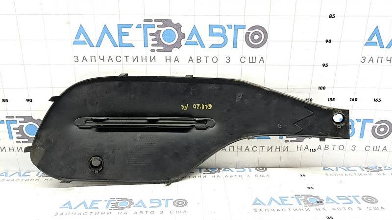 Left front bumper grille Mercedes W167 GLE 350 450 20-25, chrome structure, for parking sensors, scratches