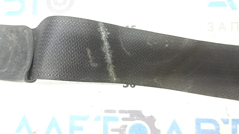 Driver's seat belt with squib for Acura ILX 13-13, black, dry-cleanable, rust