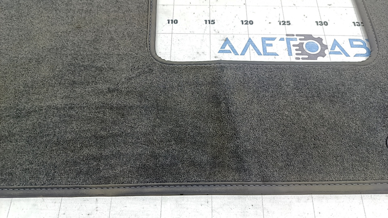 Set of floor mats, fabric, Mercedes W167 GLE 350 450 20-25, dark gray, 3 rows, worn, dry cleanable