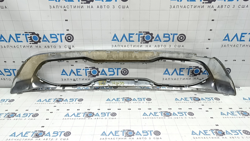 Front bumper lip trim Mercedes W167 GLE 350 450 20-23 chrome, scratches, nicks