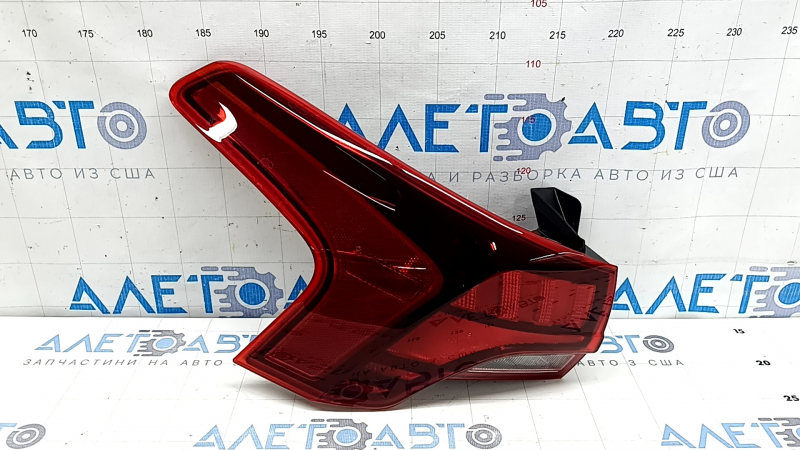 Left outer wing light Hyundai Santa FE 21-23 halogen, with cover