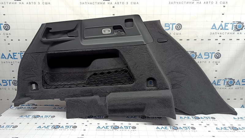 Left arch trim Mercedes W167 GLE 350 450 20-26 dark gray, under 3 rows, with mesh, scratches