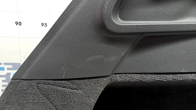 Left arch trim Mercedes W167 GLE 350 450 20-26 dark gray, under 3 rows, with mesh, scratches