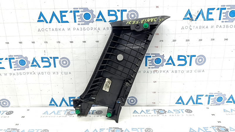 Right rear pillar trim Hyundai Santa FE 19-23 black, scratches