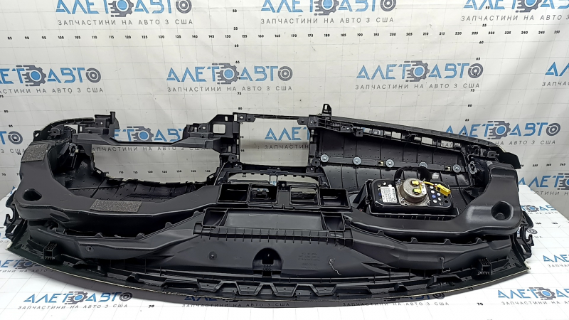 Front dashboard panel with AIRBAG Honda CRV 20-22 black, with deflectors