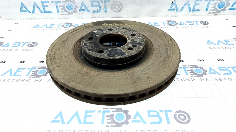 Front right brake disc Hyundai Santa FE 21-23 325/30mm, rusty